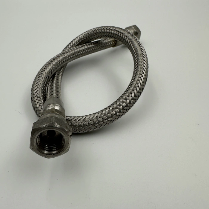 Paslanmaz Flex Örgülü Hortum D Tipi