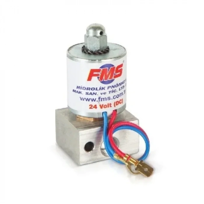 Pnömatik Damper Valfi Ventil Tekli 12V/24V/110V/220V