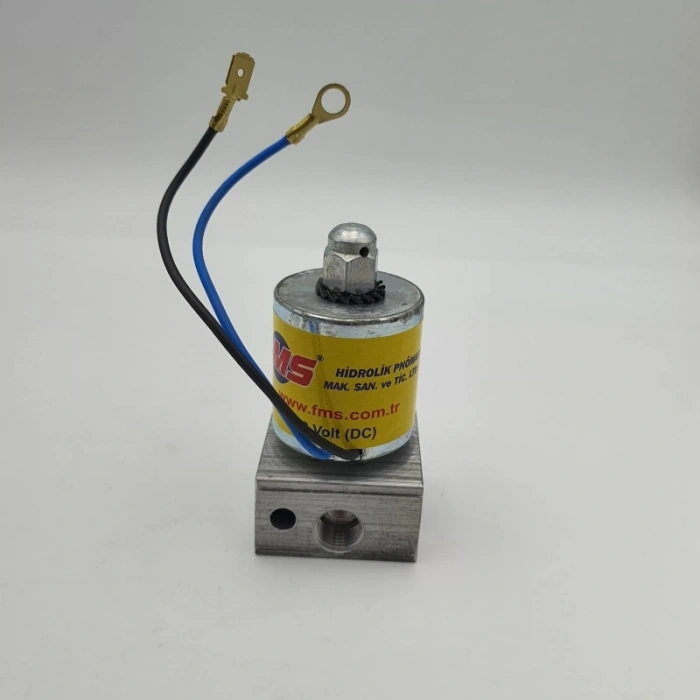 Pnömatik Damper Valfi Ventil Tekli 12V/24V/110V/220V