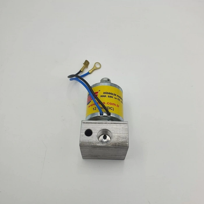 Pnömatik Damper Valfi Ventil Tekli 12V/24V/110V/220V