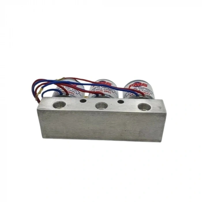 Pnömatik Damper Valfi Ventil Üçlü 12V/24V/110V/220V