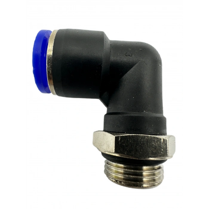 Pnömatik Dirsek Bağlantı 1/4 - 8mm