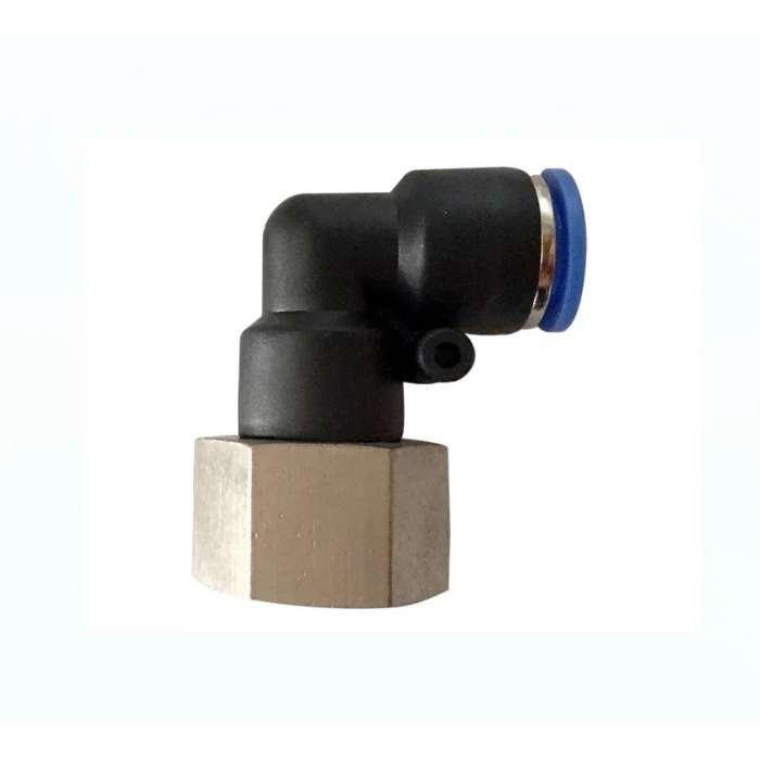 Pnömatik Dişi Dirsek Bağlantı 6mm - 1/8