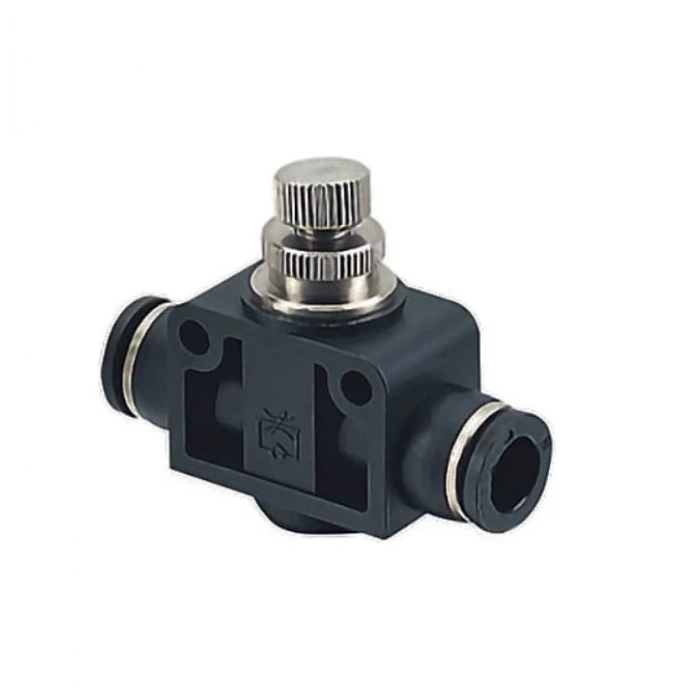 Pnömatik Hat Tipi Hız Ayar Valfi 6mm