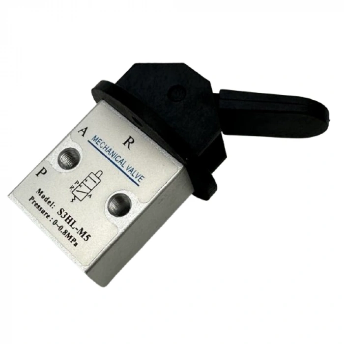 Pnömatik Mandallı Valf 3/2 - M5