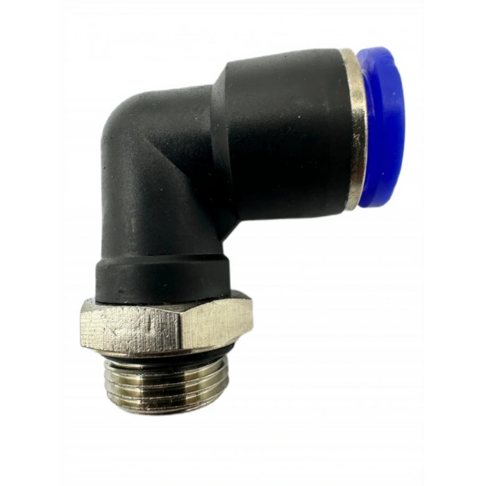 Pnömatik Mini Yuvarlak Döner Dirsek 0.35mm 4mm - M5