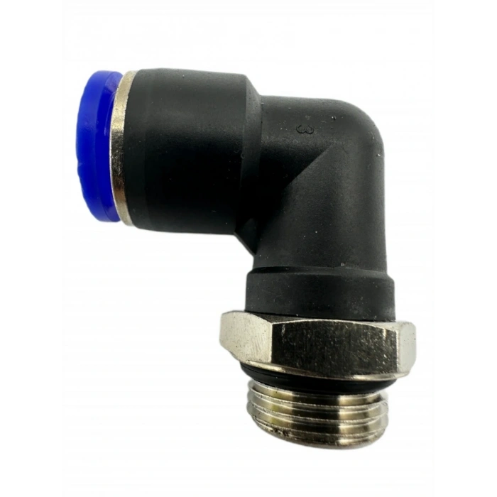 Pnömatik Mini Yuvarlak Döner Dirsek 0.35mm 4mm - M5