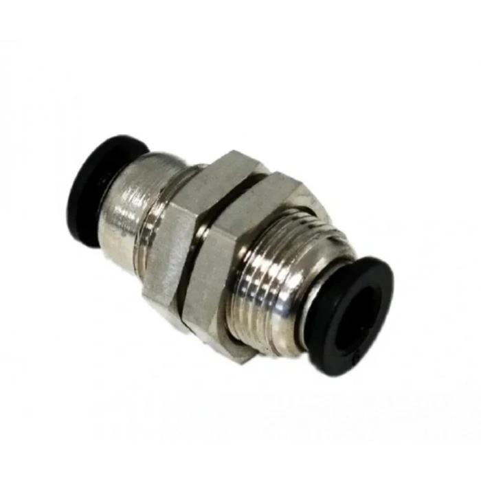 Pnömatik Perde Geçişli Nipel 10mm