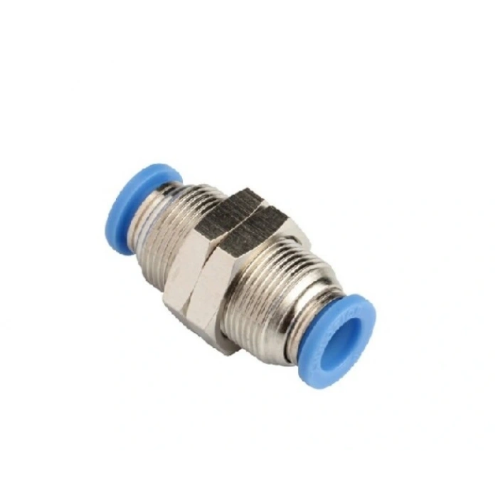 Pnömatik Perde Geçişli Nipel 14mm