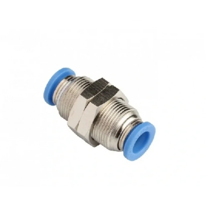 Pnömatik Perde Geçişli Nipel 4mm