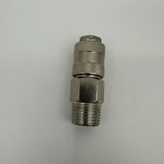 Pnömatik Sarı Otomatik Rekor Metal ( Stoper T26 Seri Jak Erkek Gövde 1/2 )