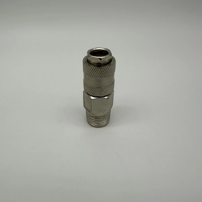 Pnömatik Sarı Otomatik Rekor Metal ( Stoper T26 Seri Jak Erkek Gövde 1/2 )