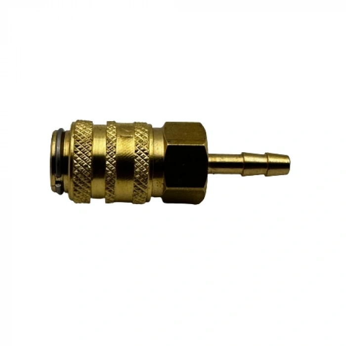 Pnömatik Sarı Stoper Otomatik Rekor Hortum Gövde T21 - 4mm