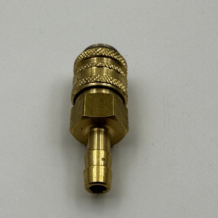 Pnömatik Sarı Stoper Otomatik Rekor Hortum Gövde T21 - 6mm