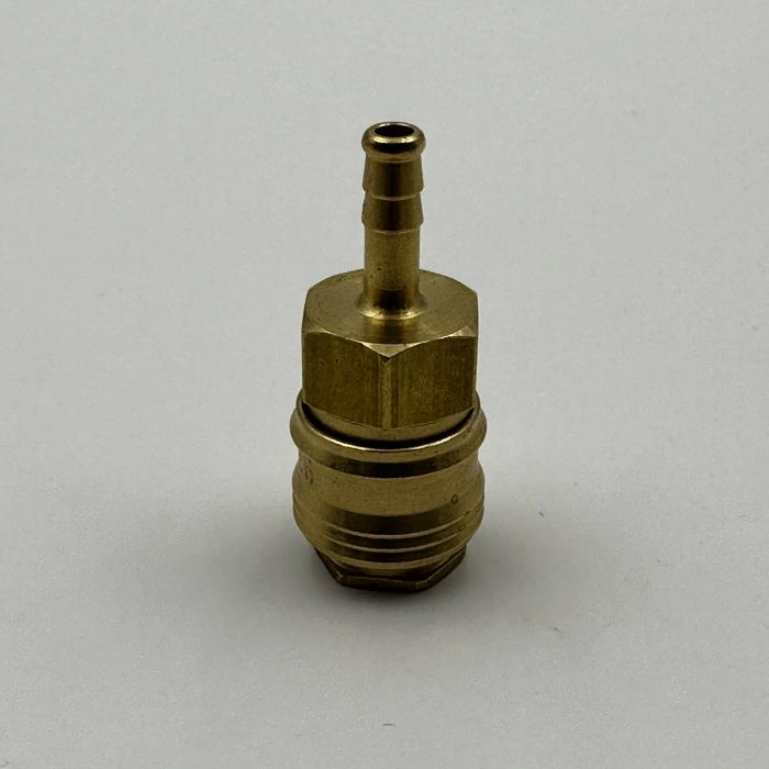 Pnömatik Sarı Stoper Otomatik Rekor Hortum Gövde T21 - 6mm