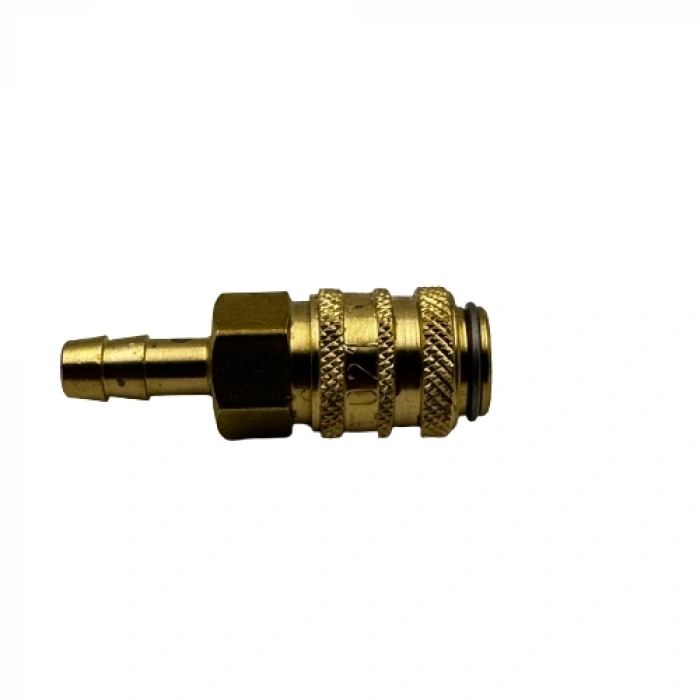 Pnömatik Sarı Stoper Otomatik Rekor Hortum Gövde T21 - 8mm