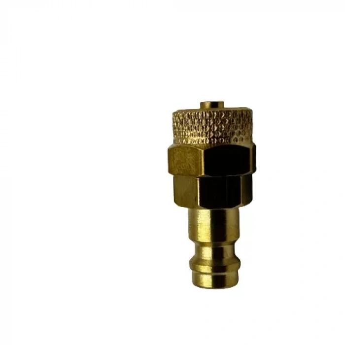 Pnömatik Sarı Stoper Otomatik Rekor Somun Sıkmalı Uç T21 - 4x6