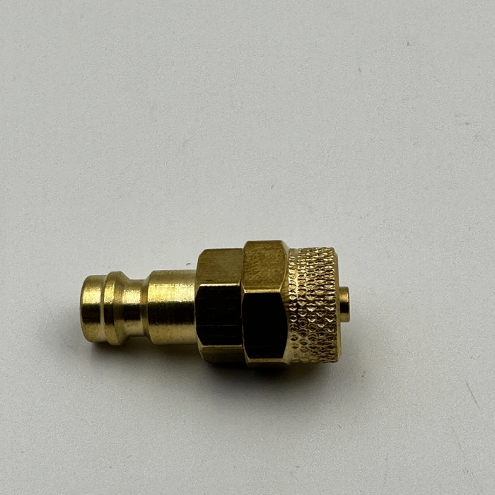 Pnömatik Sarı Stoper Otomatik Rekor Somun Sıkmalı Uç T21 - 4x6