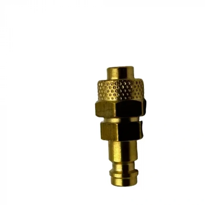 Pnömatik Sarı Stoper Otomatik Rekor Somun Sıkmalı Uç T21 - 8x10