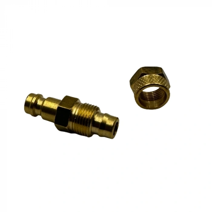 Pnömatik Sarı Stoper Otomatik Rekor Somun Sıkmalı Uç T21 - 8x10