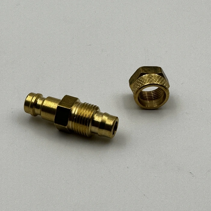 Pnömatik Sarı Stoper Otomatik Rekor Somun Sıkmalı Uç T21 - 8x10