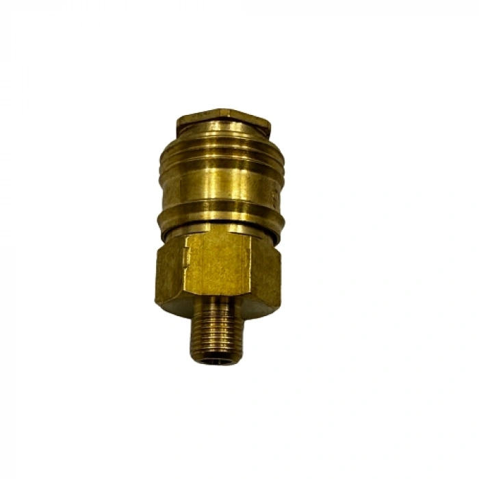 Pnömatik Sarı Stoper Otomatik Rekor Erkek Gövde T26 - 1/8