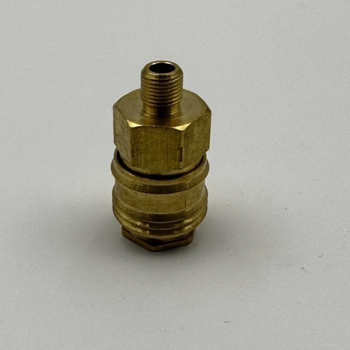 Pnömatik Sarı Stoper Otomatik Rekor Erkek Gövde T26 - 1/8