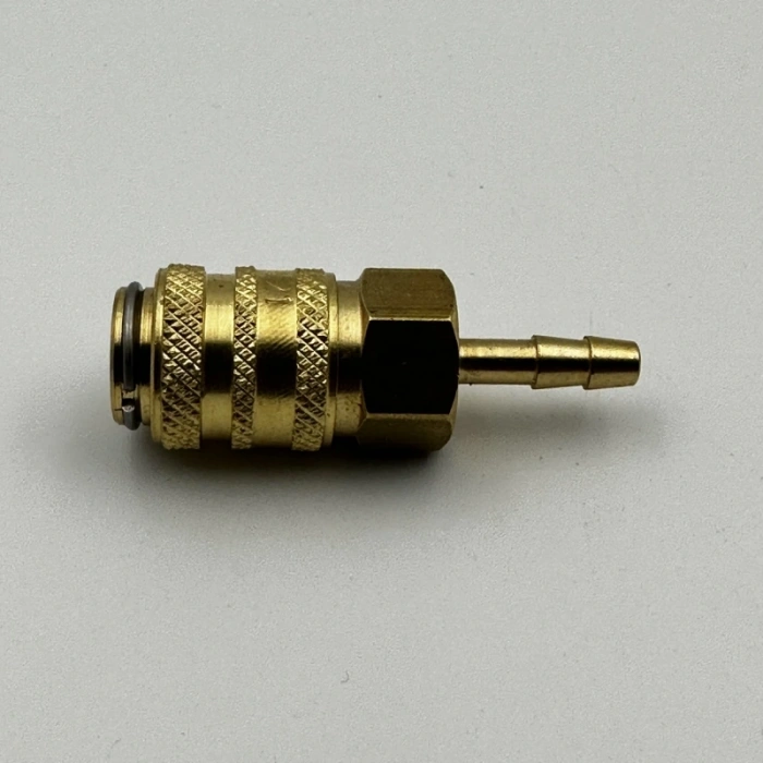 Pnömatik Sarı Stoper Otomatik Rekor Hortum Gövde T21 - 4mm