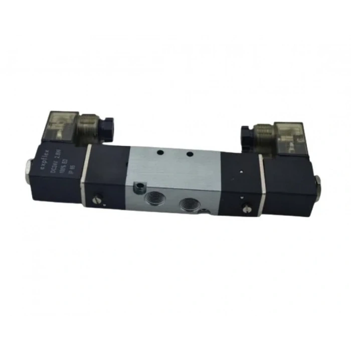 Pnömatik Valf Ventil 4V330C-10 3/8 - 5/3 BB K.M. 12V/24V/110V/220V