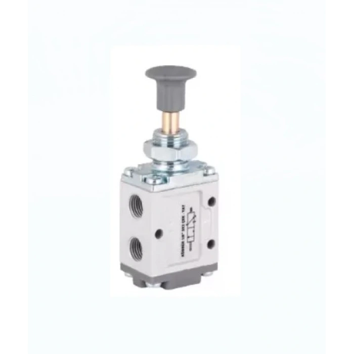 Pnömatik Valf Ventil Yaylı 1/4 - 3/2