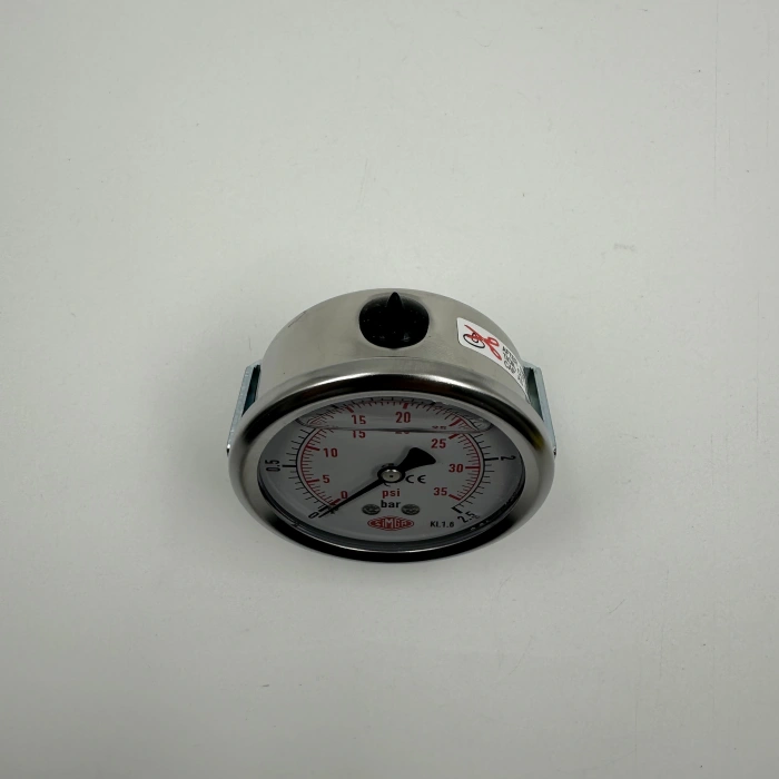 Q 63 - 0 - 2.5 BAR 1/4 GLİSERİNLİ PANO TİPİ MANOMETRE