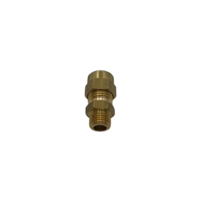 Sarı Pirinç Yüksüklü Rekor 1/4 - 10mm