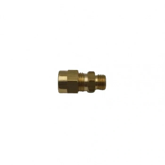 Sarı Pirinç Yüksüklü Rekor 1/4 - 6mm