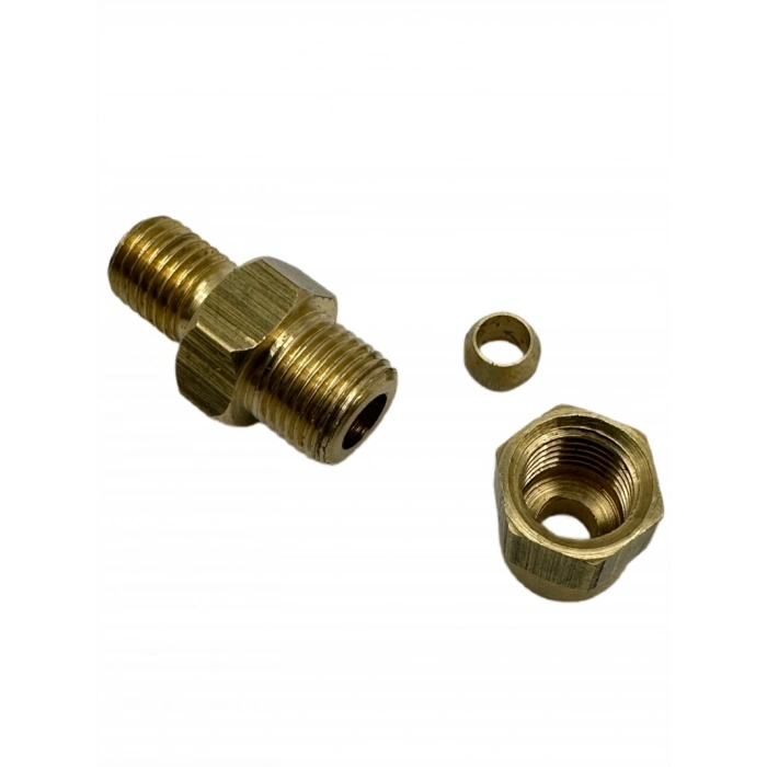 Sarı Pirinç Yüksüklü Rekor 1/8 - 4mm