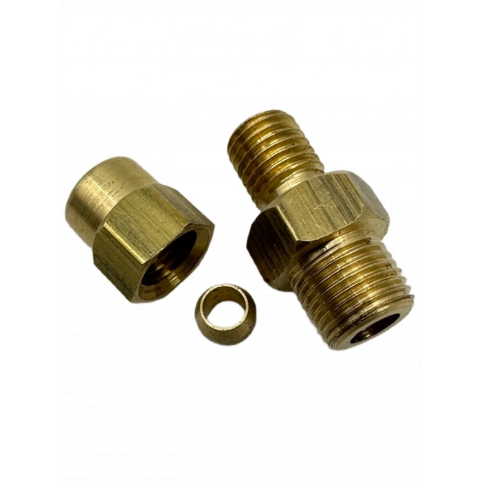 Sarı Pirinç Yüksüklü Rekor 1/8 - 4mm