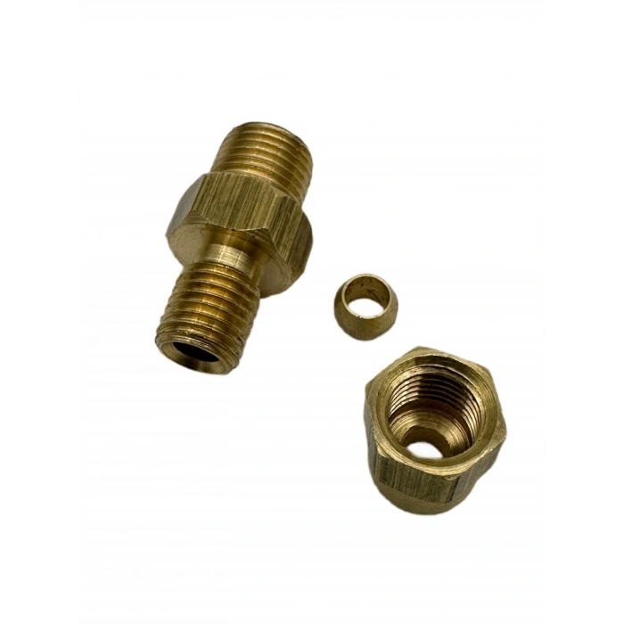 Sarı Pirinç Yüksüklü Rekor 1/8 - 4mm