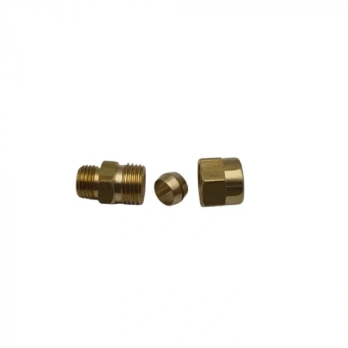 Sarı Pirinç Yüksüklü Rekor 3/8 - 8mm
