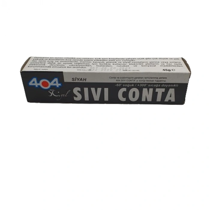 Siyah Sıvı Conta 45 Gr
