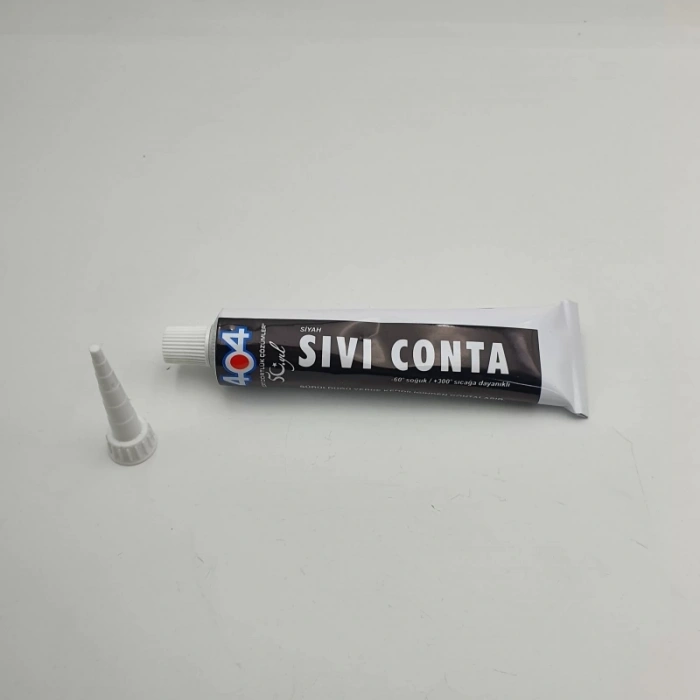 Siyah Sıvı Conta 80 Gr
