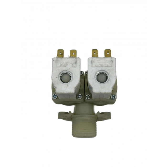 Solenoid Ventil Vana İkili Düz N.K. 3/4 - 10.5mm 12 / 24 / 220 Ac / Dc