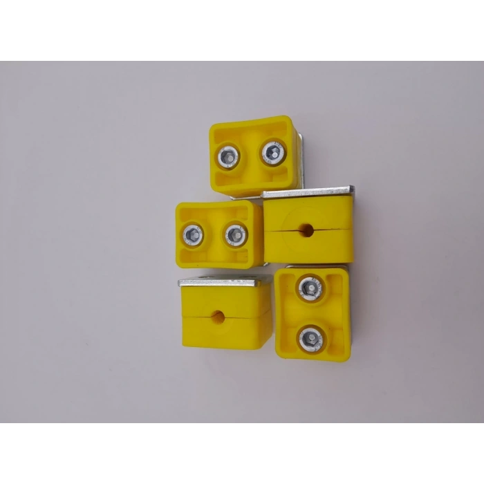 Tek Lama Çift Vida Hidrolik Boru Kelepçesi 30mm