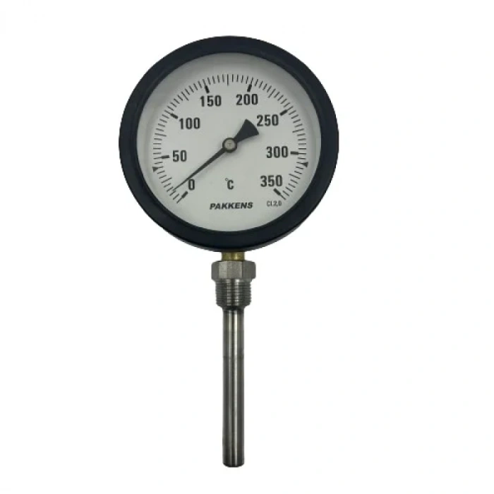 TermometreAlttan Çıkışlı Q100 - 0 - 350°C 10 Cm 1/2