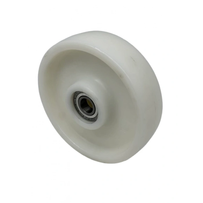 Transpalet Tekeri Poliamid Bilyalı Rulmanlı Beyaz 180x50x20