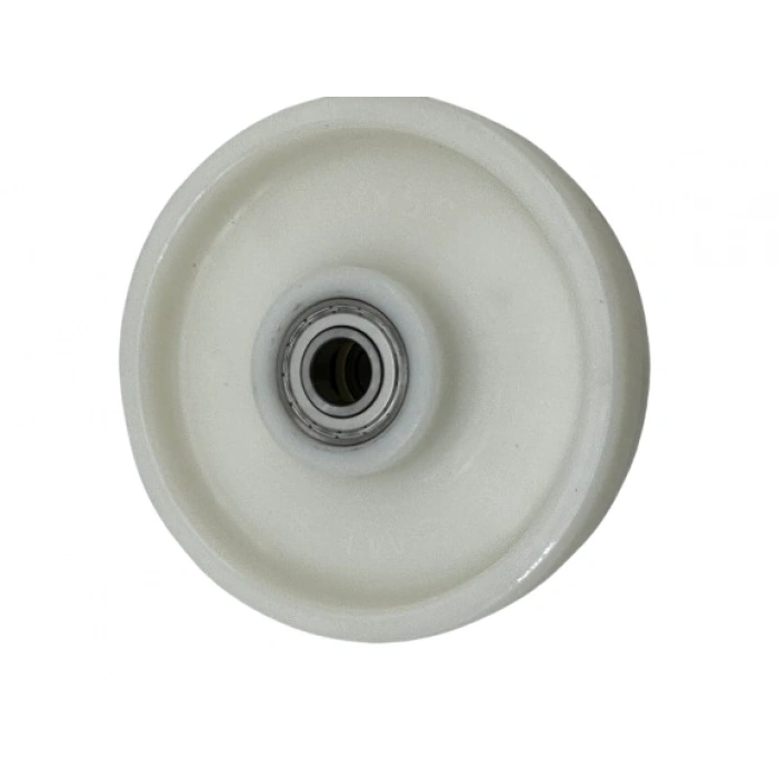 Transpalet Tekeri Poliamid Bilyalı Rulmanlı Beyaz 180x50x20