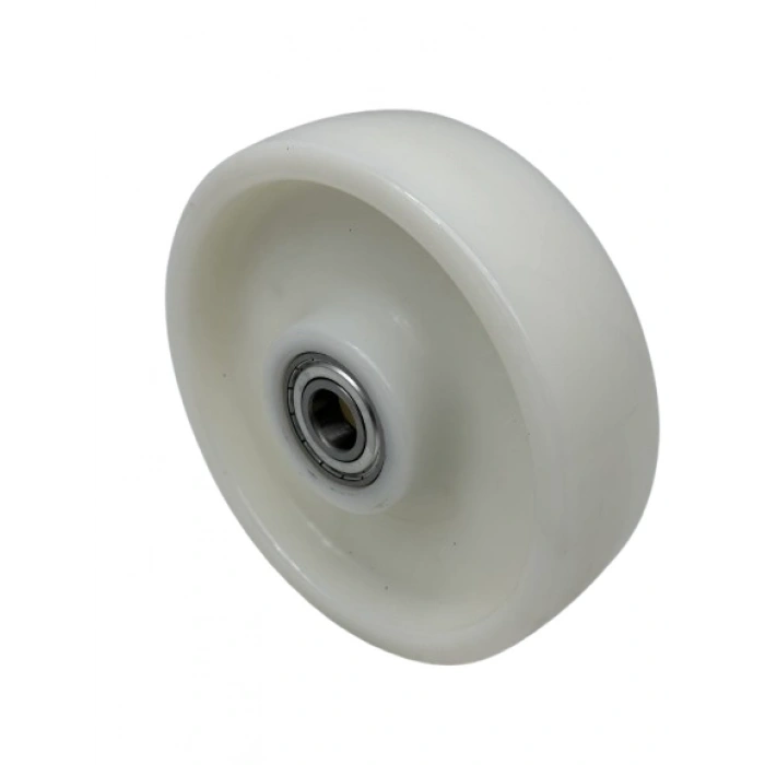 Transpalet Tekeri Poliamid Bilyalı Rulmanlı Beyaz 180x50x20