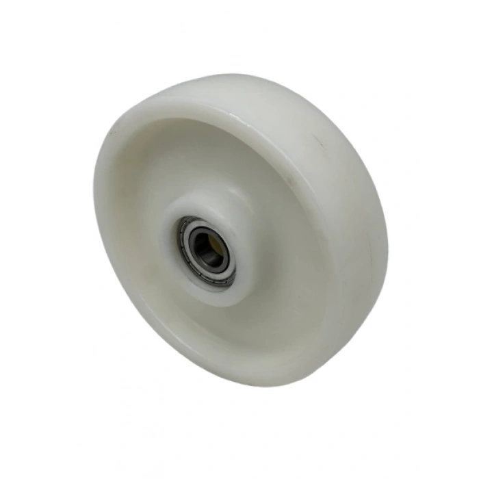 Transpalet Tekeri Poliamid Bilyalı Rulmanlı Beyaz 180x50x20