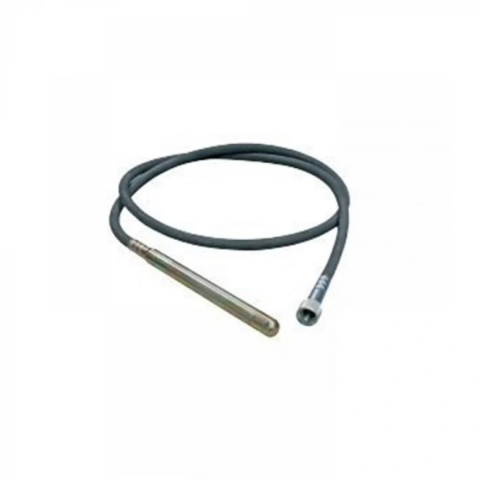 Vibratör Hortumu Vidalı Dişli Yarım Ay Uçlu 45mm - 4mt