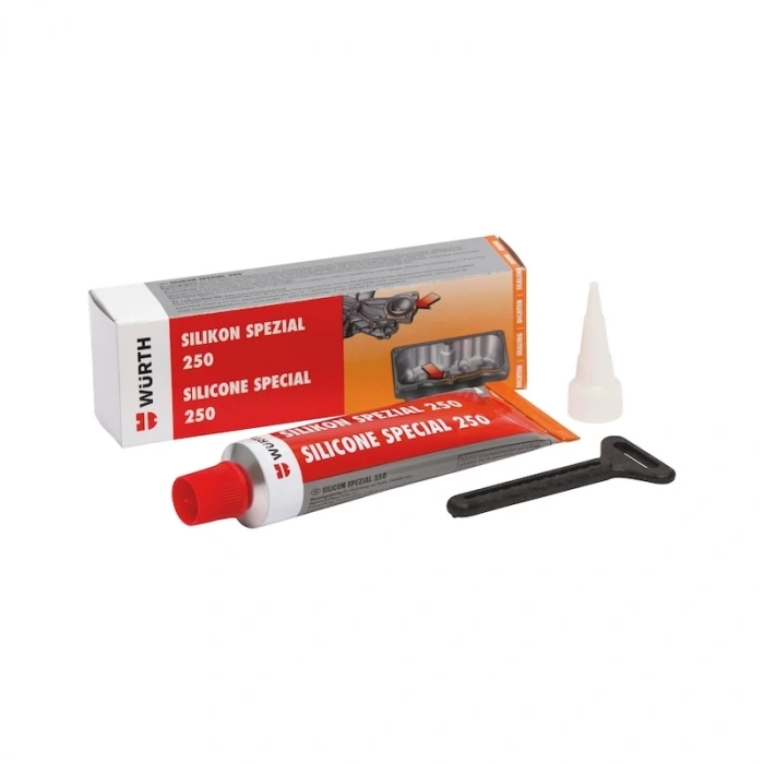 Würth Silikon Sıvı Conta Kırmızı 250 c - 70ml