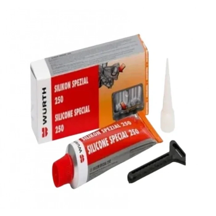 Würth Silikon Sıvı Conta Siyah 250 c - 70ml
