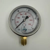 Manometre Gliserinli Alttan Çıkışlı Q100 - 0 - 250 Bar 1/2